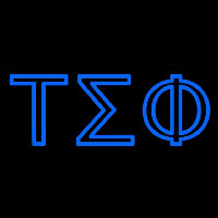 Tau Sigma Phi Neonskylt