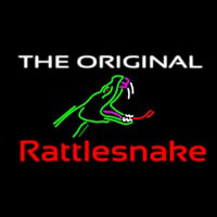 The Original Rattlesnake Neonskylt