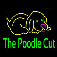 The Poodle Cut 1 Neonskylt