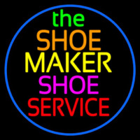 The Shoe Maker Shoe Service Neonskylt