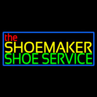 The Shoe Maker Shoe Service Neonskylt