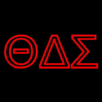 Theta Delta Sigma Neonskylt