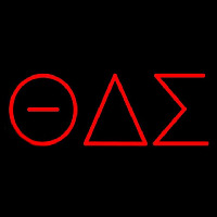 Theta Delta Sigma Neonskylt