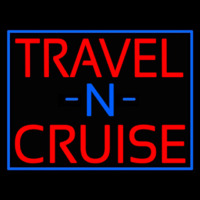 Travel N Cruise With Border Neonskylt