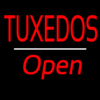 Tu edos Open White Line Neonskylt