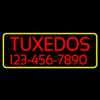 Tu edos With Phone Number Neonskylt