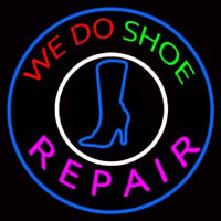 We Do Shoe Repair Neonskylt