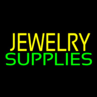 Yellow Jewelry Green Supplies Neonskylt