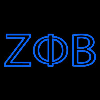 Zeta Phi Beta Neonskylt