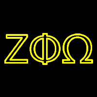 Zeta Phi Omega Neonskylt