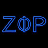 Zeta Phi Rho Neonskylt