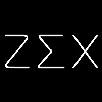 Zeta Sigma Chi Neonskylt