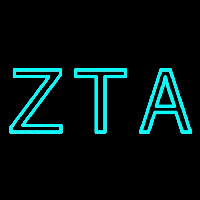 Zeta Tau Alpha Neonskylt