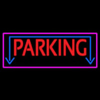 Parking With Down Arrow Neonskylt