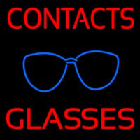 Contact Glasses Neonskylt