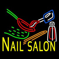 Nail Salon Logo Neonskylt