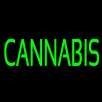 Cannabis Neonskylt